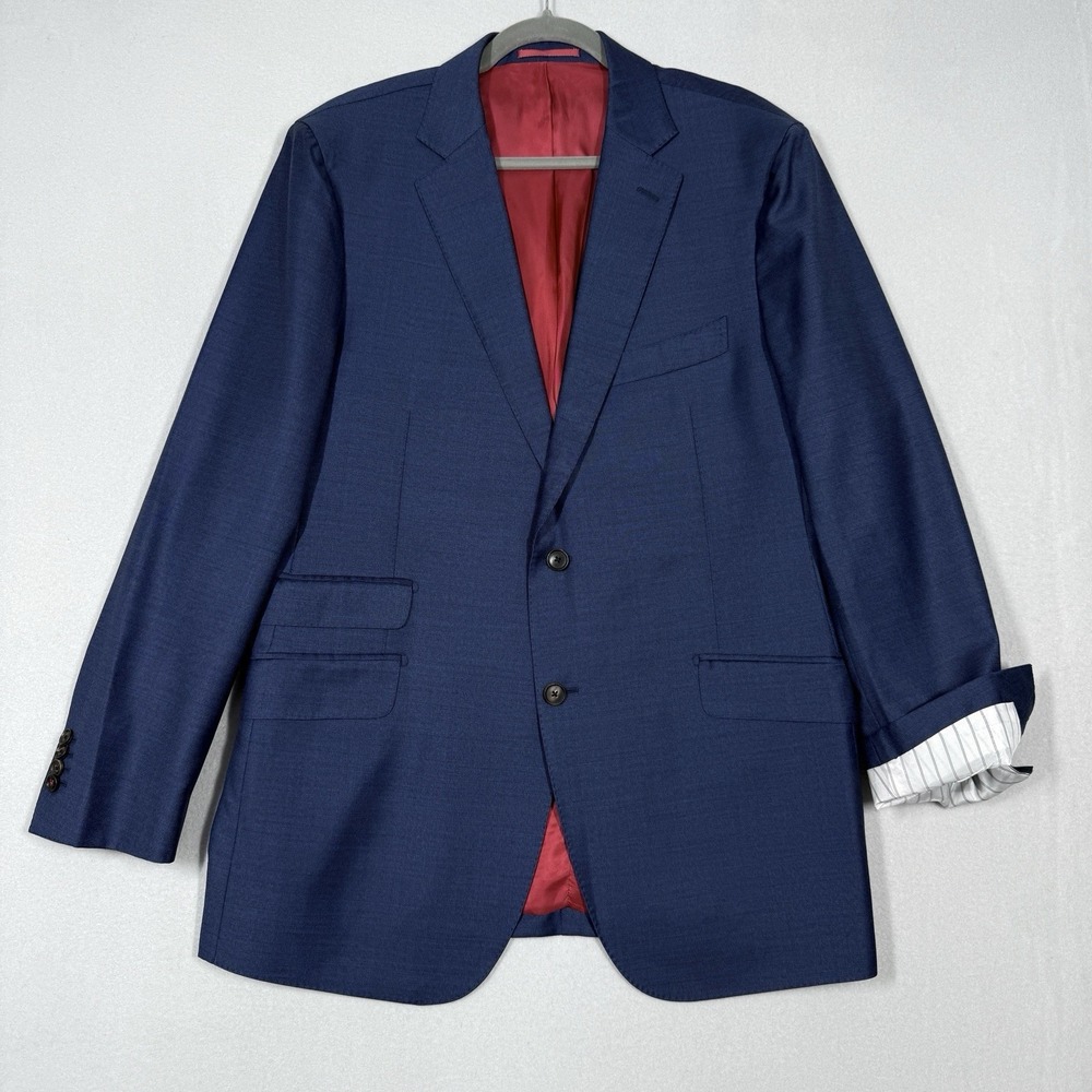 Suitsupply Blazer Mens 42 FIT 56 EU Sienna Wool Vitale Barberis Surgeon‎ Cuffs